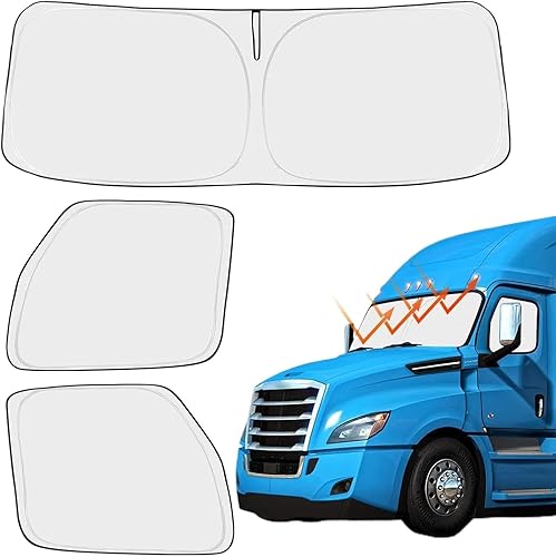 Pare-Soleil Pliable pour fenêtre de Camion,Pare-Soleil pour fenêtre de Camion, Pare-Soleil de Protection Pliable pour Pare-de Camion, Outil de Protection de Rideaux de Camion de Conception de - Poukt