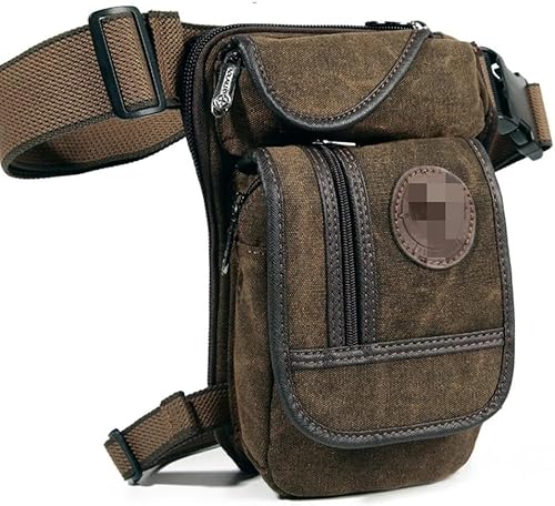 NGHSDO Sacoche De Jambe Moto Hommes Toite Taille Drop Jambe Sac Cuisse Hip Ceinture Bum Fanny Pack Pack Voyage Moto Messenger Sacs à bandoulière Sacoche Jambe Moto - Poukt