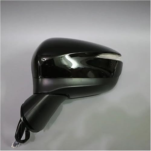 Pour Mazda Pour CX-5 CX5 15 16 Rétroviseur Porte Extérieure Automatique Avec Réglage L'angle Électrique Surveillance Angles Morts Chauffage Pliant Rétroviseur Extérieur Retroviseur Complet(Sliver-8PIN - Poukt