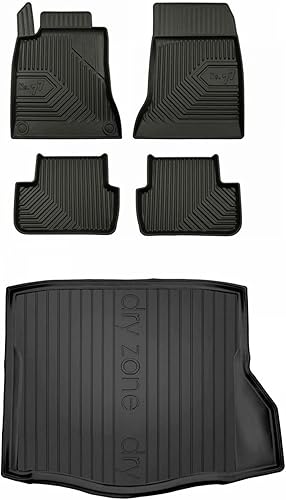 MOTOS Kit de Tapis de Voiture et de Tapis de Coffre en Caoutchouc pour Mercedes-Benz B Classe W246 2011-2018 Améliorez Votre Confort de Voyage avec Tapis antidérapant Voiture 3D- Tapis de Sol Voiture - Poukt