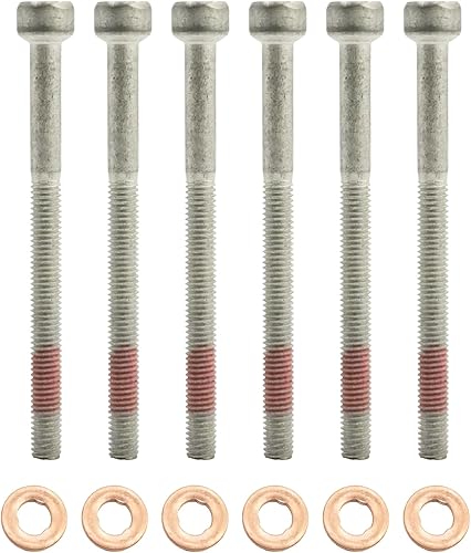 Flewdart 12pcs vis injecteur pour OM646 OM651 OM611, joint injecteur pour W203 W204 W169 W164 W212 W211 Sprinter W906 Vito Viano - Poukt