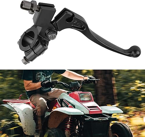 SUPRBIRD Levier D'embrayage Moto,Poignée de Frein,Levier d'embrayage pliable avec perche,22mm 7/8 inch Universel Levier d'embrayage pour 50-125cc CRF50 XR Dirt Pit Bike VTT - Poukt