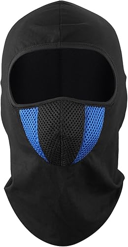 Dafunna Cagoule Balaclava Cache-Cou Masque Tour de Cou Coupe-Vent en Tissu Polaire Hiver Moto Ski Scooter Randonnée Vélo - Poukt
