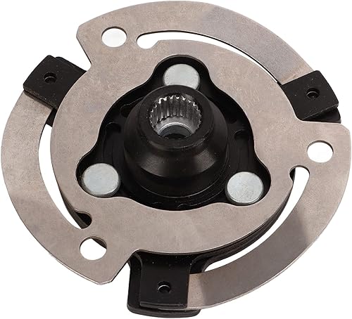 Asixxsix Moyeu d'embrayage de Compresseur AC, 5N0820803A Embrayage de Compresseur de Climatisation en Métal Durable, Support de Moyeu d'embrayage avec 4 Boulons pour, Seat, - Poukt