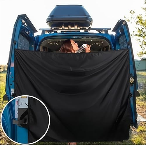 Rideaux de confidentialité de voiture | couverture latérale pour confidentialité et blindage, séparateur arrière, housse de douche réutilisable pour berline, minivan, van - Poukt