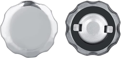 Dioche Bouchon Carburant Universel, Bouchon de Réservoir de Carburant Chromé pour Moteurs GX160 GX200 GX240 GX270 GX340 GX390 - Poukt