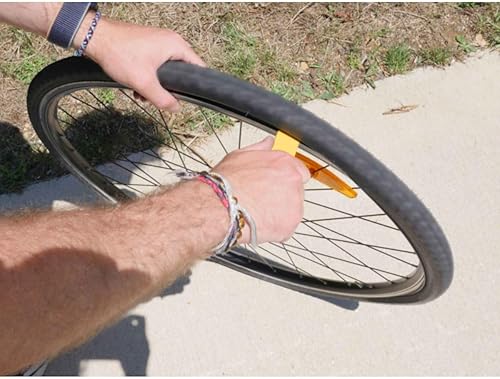 MICHELIN - Lot de 2x3 Démontes Pneu Vélo - Résistant et Léger - Nylon Durable - Idéal pour Tous Pneus Vélo - Outil Réparation Fiable et Pratique - Poukt