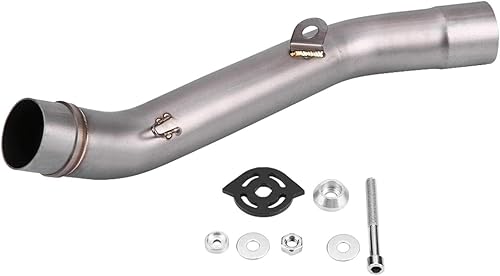 Akozon Tuyau central d'échappement de moto de 51 mm Connecteur de liaison pour Z800 2013-2016 - Poukt