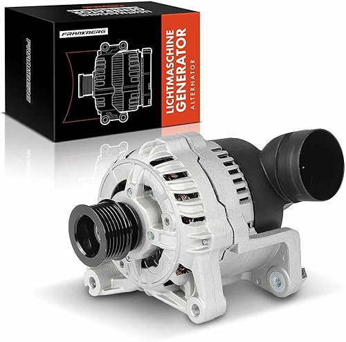 Frankberg 1 alternateur 90 A compatible avec les séries 3 E46 320i 323i 325i 325xi 328i 330i 330xi 2.0L-3.0L 1998-2005 Série 5 E39 520i 523i 525i 528i 530i 2.0L-3.00 L 1995. - 2003 Replace# 0123315013 - Poukt
