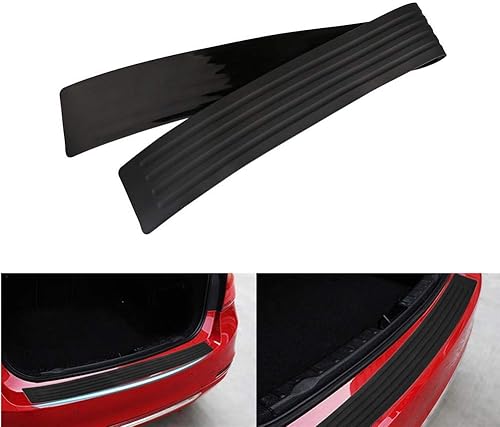 Youngine Protecteur de pare-chocs arrière en caoutchouc universel pare-chocs anti-rayures couverture pour voiture camionnette SUV camion, 104cm / 41 ' - Poukt