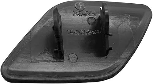 Capuchon de protection de buse de lave-phare de pare-chocs avant pour BMW X6 E71 51657052427 51657052428 51118065890 51117422903 Pare-Chocs Lave-Phare Buse Jet Caches(1PC Right) - Poukt
