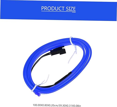 COSMEVIVI Lumière LED Néon Flexible pour Intérieur De Voiture Ambiance Colorée pour Fête Camping Et Décoration De Bar avec Boîtier à Piles - Poukt