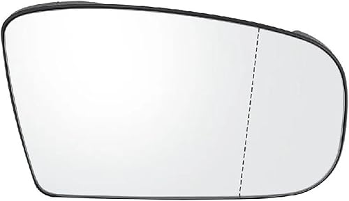 ASFDSG Verre Recul Miroir Rétroviseur Latéral Chauffant pour Mercedes pour Benz pour Classe pour S pour W220 1998 1999 2000 2001 2002 2208100321 2208100421 Verre Rétroviseur(Droite) - Poukt