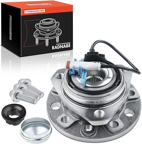 Frankberg 1x Kit de roulements de roue Essieu Avant Compatible avec Astra H Zafira B Zafira/Zafira Family B Astra MK V (H) Zafira MK II 2004-2015 93178652 - Poukt