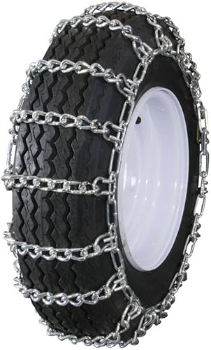 Grizzlar GTL Appareil de 217 Tracteur de Jardin Pelle Neige chaîne échelle 15 x 6.00–6, Set of 2 - Poukt