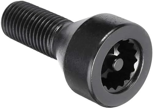 RAVTAKL Voiture Boulon Vis Écrou Compatible avec BMW Boulons De Roue en Alliage D'aluminium pour Bouchons À Vis De Verrouillage De Roue M12 X 1,5 36136786419, 36131180882, 36136764057 4 Pièces - Poukt