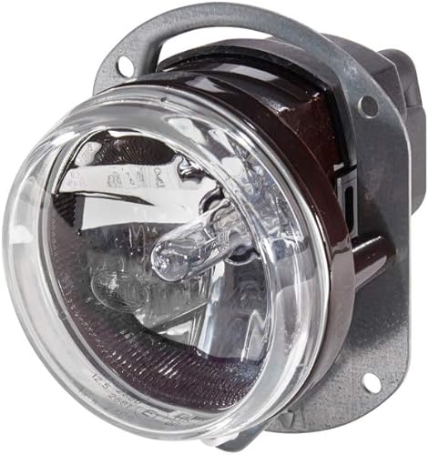 HELLA 1N0 010 294-001 Halogène/Ff-Projecteur Antibrouillard - 90Mm Essential - 12V - Rond - Montage Encastré - Disperseur Limpide - Couleur Du Voyant: Transparent - Droite/Gauche - Poukt
