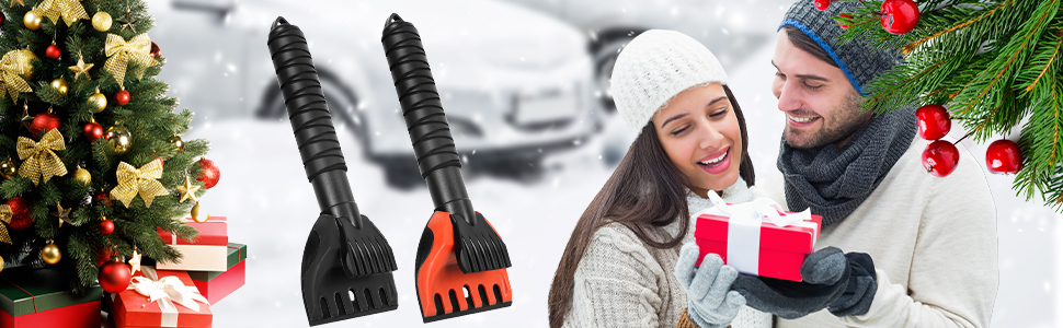 grattoir neige pare brise voiture
