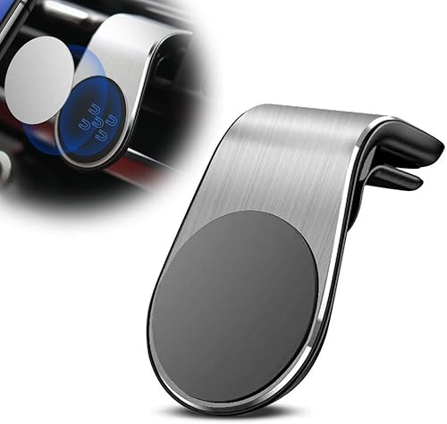 Mobile Phone Navigation Magnetic Bracket, Mobile Phone Magnetic Bracket, 360° Rotatable Car Mount Cellphone Holder, Universal Car Cellphone Holder Strong Magnet Mount for Any Smartphone (Noir) - Poukt