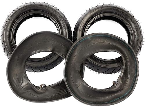 Mach1 Mach1 Lot de 2 pneus + 2 chambres à air 90/65-6,5 XXL profilés pneus de route pour scooter électrique et à essence - Poukt