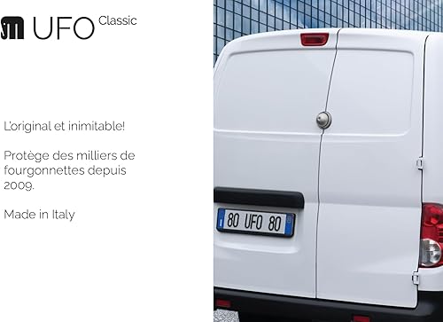 MERONI SERRATURE UFO UFO Classic Serrure Antivol Utilitaire - Serrure Antieffraction à Haute Sécurité pour Fourgons et Véhicules Utilitaires Légers - Fermeture Manuelle de Fourgon - Made in Italy - Poukt