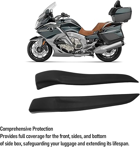 Gugxiom Boîte Latérale de Moto pour R 1200 1250 RT R1200RT R1250RT, Dispositif Anti-collision à Bagages Latéraux Robustes de Couverture de Couverture de Couverture (Faible) - Poukt