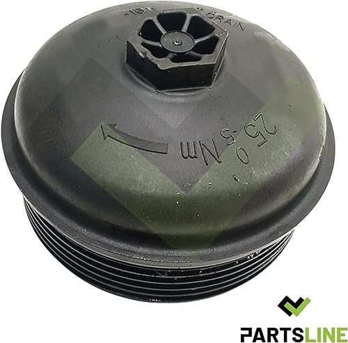 Partsline Couvercle de Filtre Huile équivalent à 152082327R 1520800Q1E A2811800010 MQ004801 A2811800010 - Poukt