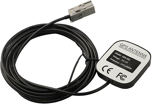 1 antenne GPS active pour voiture, adaptateur d'antenne GPS, prise GT5-1S, câble de connecteur d'antenne pour autoradio stéréo de voiture, unité principale, navigation GPS - Poukt
