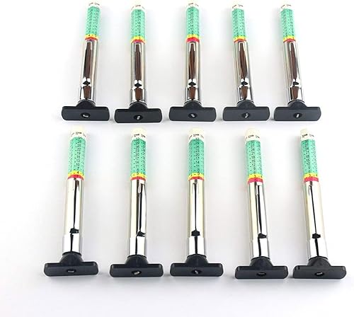 Jauge de profondeur de pneu à code couleur pour voiture intelligente avec code couleur - Jauge de profondeur de pneu de voiture - Outil métrique - Poukt