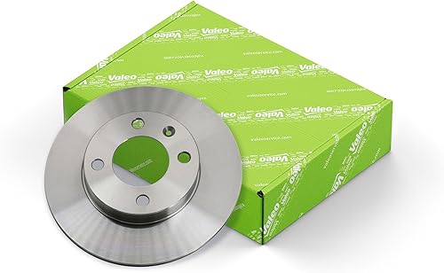 VALEO - Disques de frein huilés - 186523 - Boîte de 2 disques ventilés - Essieu avant - Qualité et design similaires à l'OE - Valeo, expert en freinage depuis 1923 - Poukt