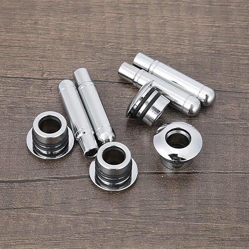 Qiilu Couverture de broches de verrouillage de porte de voiture, décoration de bouton de verrouillage de porte de voiture en alliage d'aluminium adapté pour la galvanoplastie Cruze Malibu - Poukt