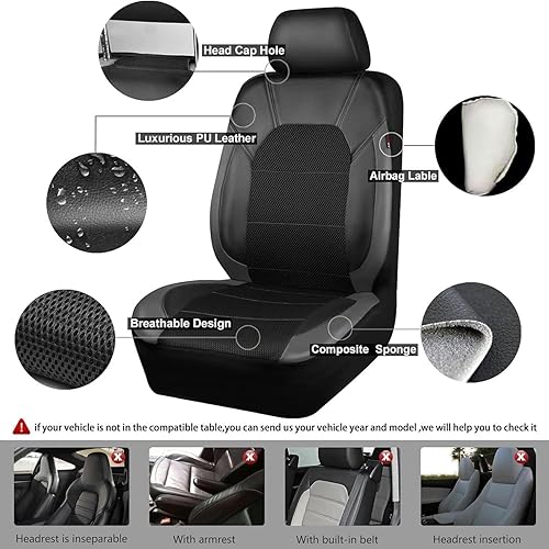 Voiture Ensembles de Housses Siège pour Renault Captur -II 2019 2020 2021 2022 2023 2024 2025, Sieges Housse de Protection Confortables Respirant Interieur Accessoire,Blue - Poukt