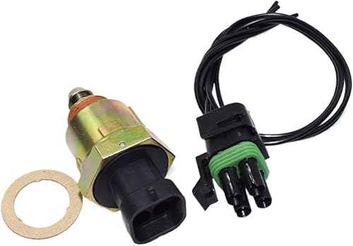 Valve de Contrôle d'Air de Ralenti Soupape de commande d'air de ralenti avec ensemble de connecteurs/convient for Buick Cadillac Chevrolet OLDSMOBILE 17089063, 17111281 Soupape de commande d'air de - Poukt