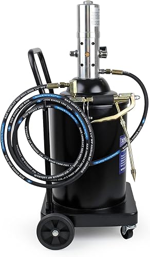 WilTec Pompe à Graisse pneumatique Professionnelle 15L pour Lubrification des Voitures et Machines - Poukt