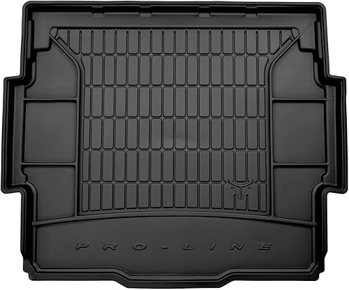 OMAC Tapis de Coffre 3D TPE Premium Compatible avec Citroen C5 Aircross 2018 à 2023, Bac de Protection de Coffre Intérieur antidérapant Revêtement de Coffre pour Voiture Noir - Poukt
