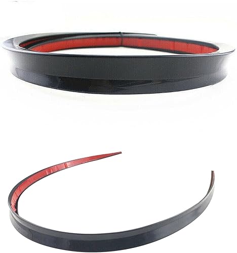 kyaoayo Becquet arrière de voiture universel 1,2 m - Noir brillant - Pour toit de voiture - Pour montage universel - Pour la plupart des véhicules - Pare-chocs arrière - Poukt