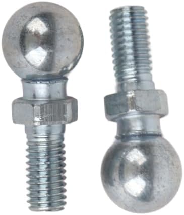 Balle Goujon, 2 pièces de voitures en acier inoxydable à billes Goujon M8 pour le gaz Struts balle terminé Bonnet - Poukt