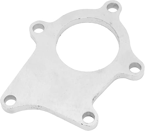 Plaque D'échappement de Turbocompresseur, Bride de Tuyau de Descente en Acier Doux T-304, avec 5 Boulons Soudables, pour T3 T4 Turbo - Poukt