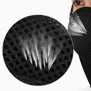 Cagoule Balaclava Cache-Cou Masque Tour de Cou Coupe-Vent Hiver Moto Ski Scooter Randonnée Vélo