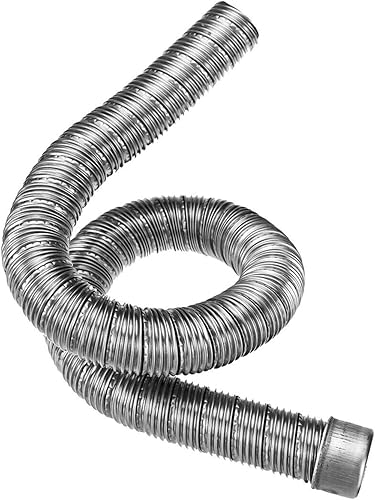 Tuyau d'échappement de chauffage auxiliaire de voiture de 100 cm, 22 mm en acier inoxydable double couche, pour réservoir de carburant Webasto Eberspacher - Poukt