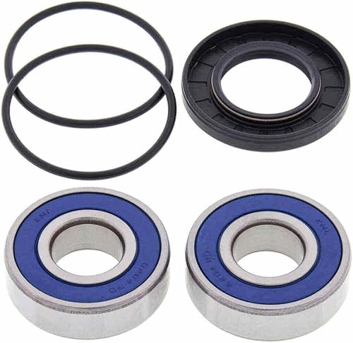Compatible avec/Remplacement pour 380-400-500 SCRAMBLER-KIT ROULEMENTS DE ROUE AVANT-25-1129 - Poukt