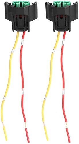 Connecteur de faisceau de phare, 2pcs voiture moto femelle adaptateur câblage prise de base du support de câble connecteur de lampe pour H8 H9 H11 - Poukt