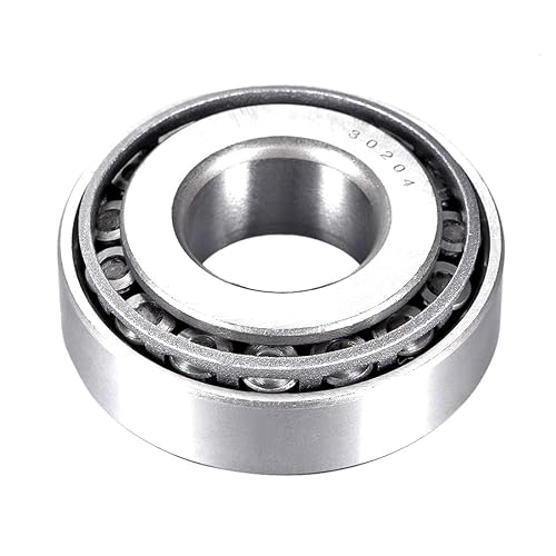 sourcing map Cône de roulement à rouleaux coniques 30204 avec tasse, diamètre intérieur 20 mm, épaisseur 47 mm OD 15 mm pour remorque de fret - Poukt