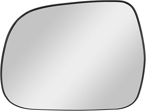 Ollanoos Saihisday Miroir de rétroviseur côté passager gauche asphérique chauffant, remplacement pour Toyota Hilux 2005-2015 - Poukt