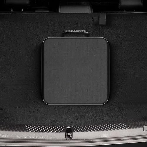 Sac Rangement Cable Voiture Electrique, Ergonomique EV Cable Bag, Sac de Transport de Câble de Charge de Voiture Électrique, pour Camping Car, Grande Capacité Charger Câbles - Poukt