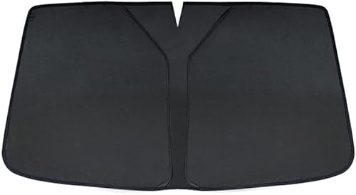 Ajustement pour Audi A3 8V 2012-2018, Pare-Soleil de Pare-Brise Avant de Voiture, Couverture de Pare-Soleil de Pare-Brise Avant Anti-UV Durable sur Mesure - Poukt