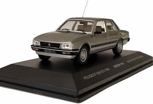 Odeon Voiture de Collection Compatible avec Peugeot 505 GR 1982 1/43 Peugeot505 Edition Limitée 504 PCS - Poukt