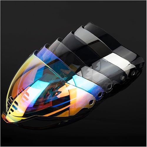Lentille de visière de Casque, Convient aux Accessoires de Casque Icon Airflite Lens for Pare-Brise(H) - Poukt