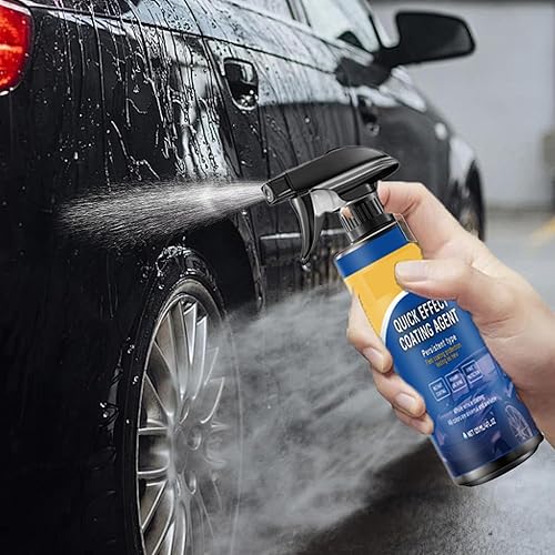 Quick effect coating agent, Spray de revêtement rapide pour voiture avancé, Advanced Car Quick-Acting Coating Agent Spray Imperméable à la poussière et avec des effets glaçants (3PCS) - Poukt