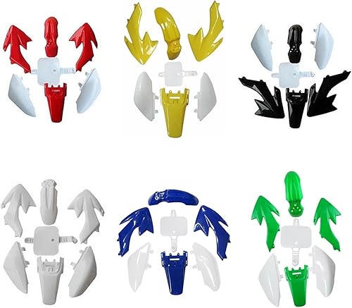 MUEOSI Nouveau Kit de Garde-Boue de Garde-Boue de Moto de Couverture de Corps de carénage Complet en Plastique, CRF50 XR50 50cc-160cc SDG SSR Pit Dirt Bike Kit de Garde-Boue de carénage (Size : TC213 - Poukt